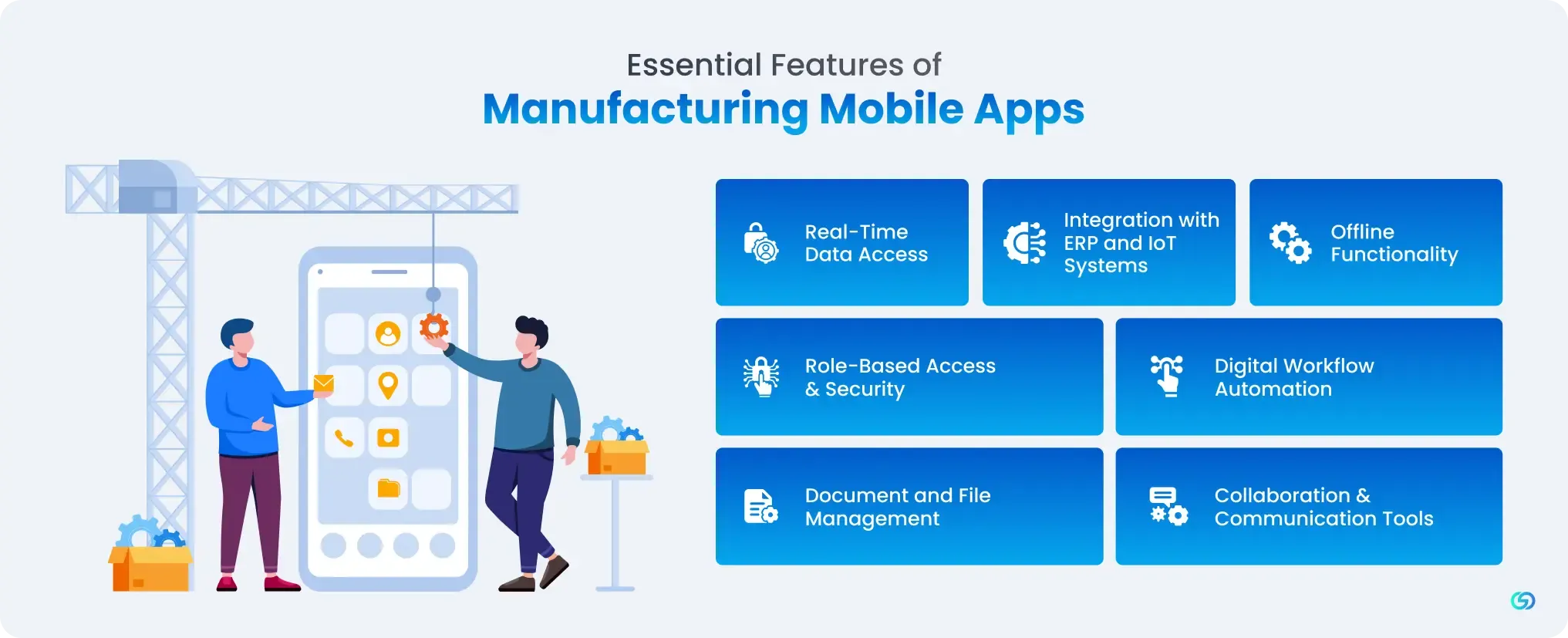 Essential Features of Manufacturing Mobile Apps 