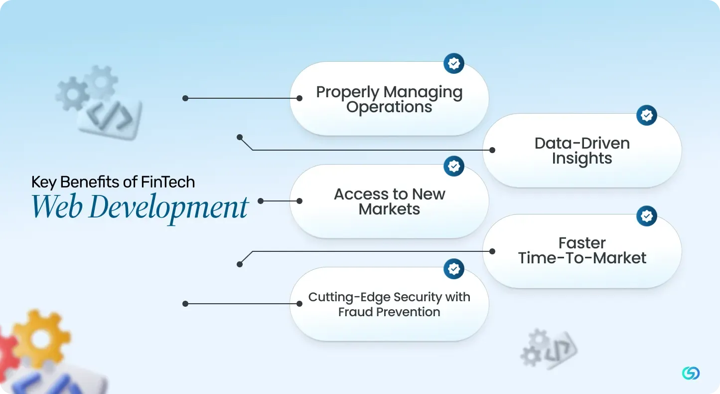 Key Benefits of FinTech Web Development 