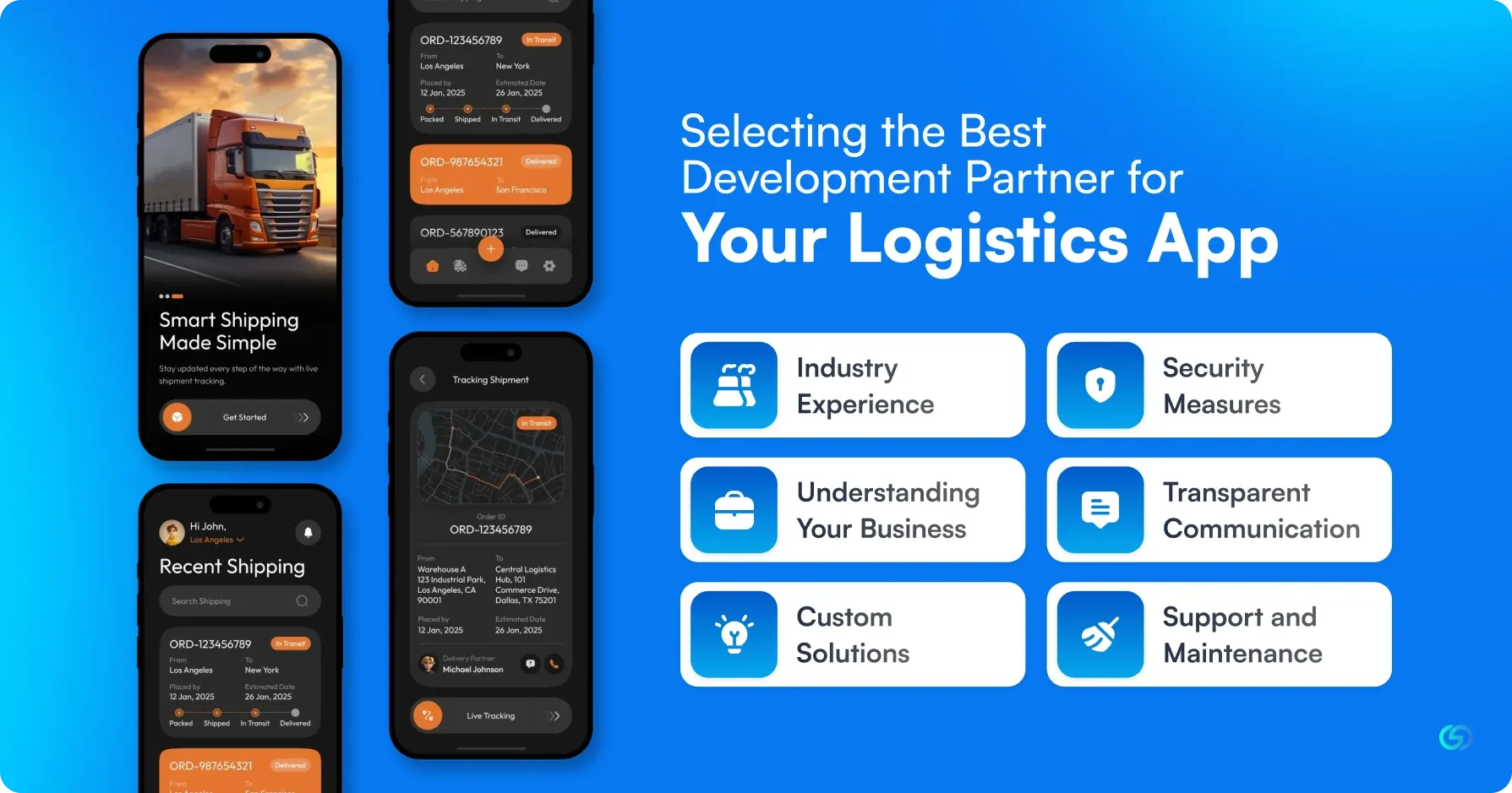 Selecting the Best Development Partner for Your Logistics App 